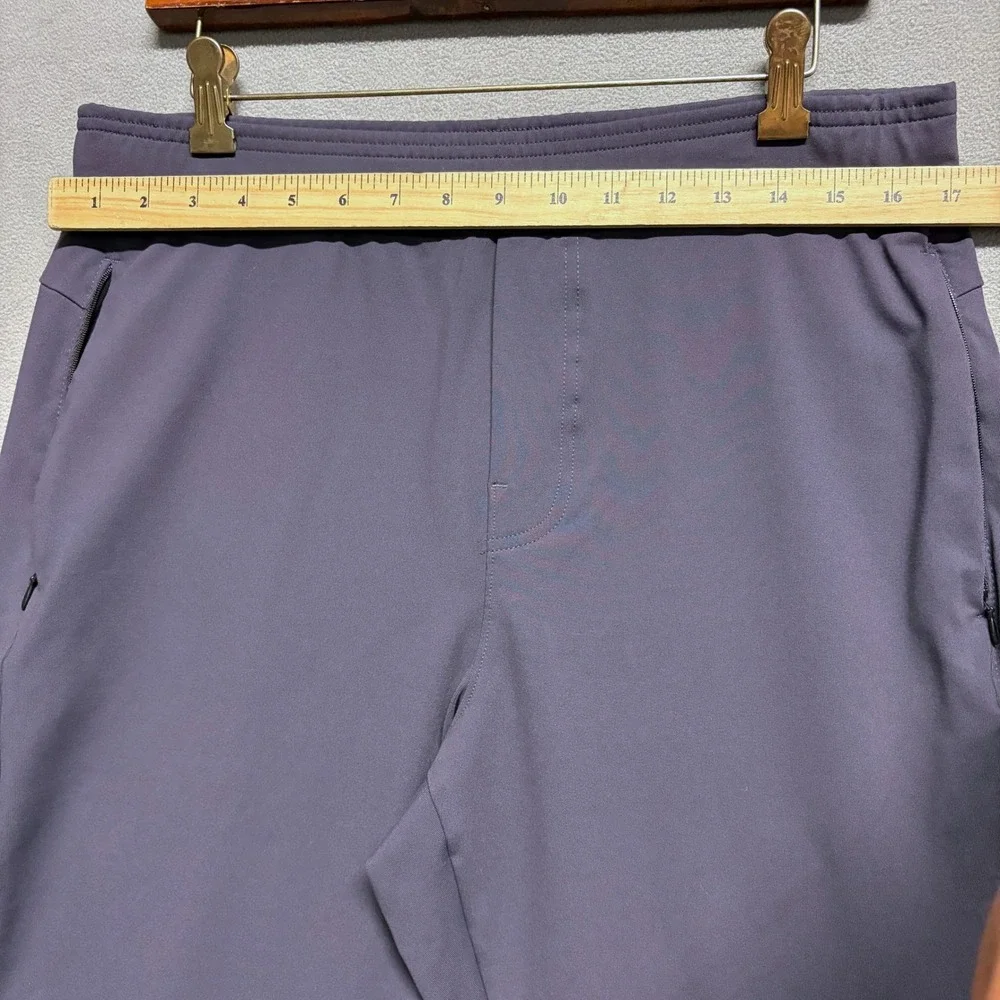 PUBLIC REC All Day Every Day Pants Nylon Stretch Jogger Size 34/32 Gray